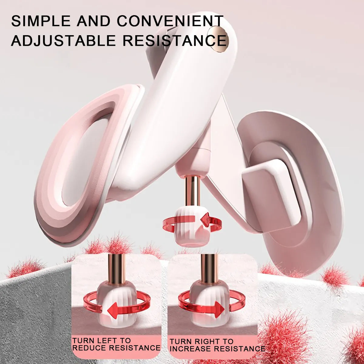 Thigh Exercise Equipment with Counter